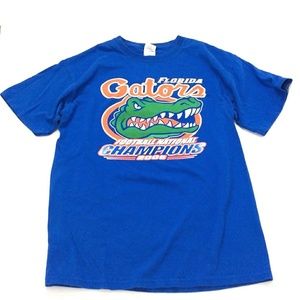 Florida Gators Tshirt Size M Blue 2006 Champs